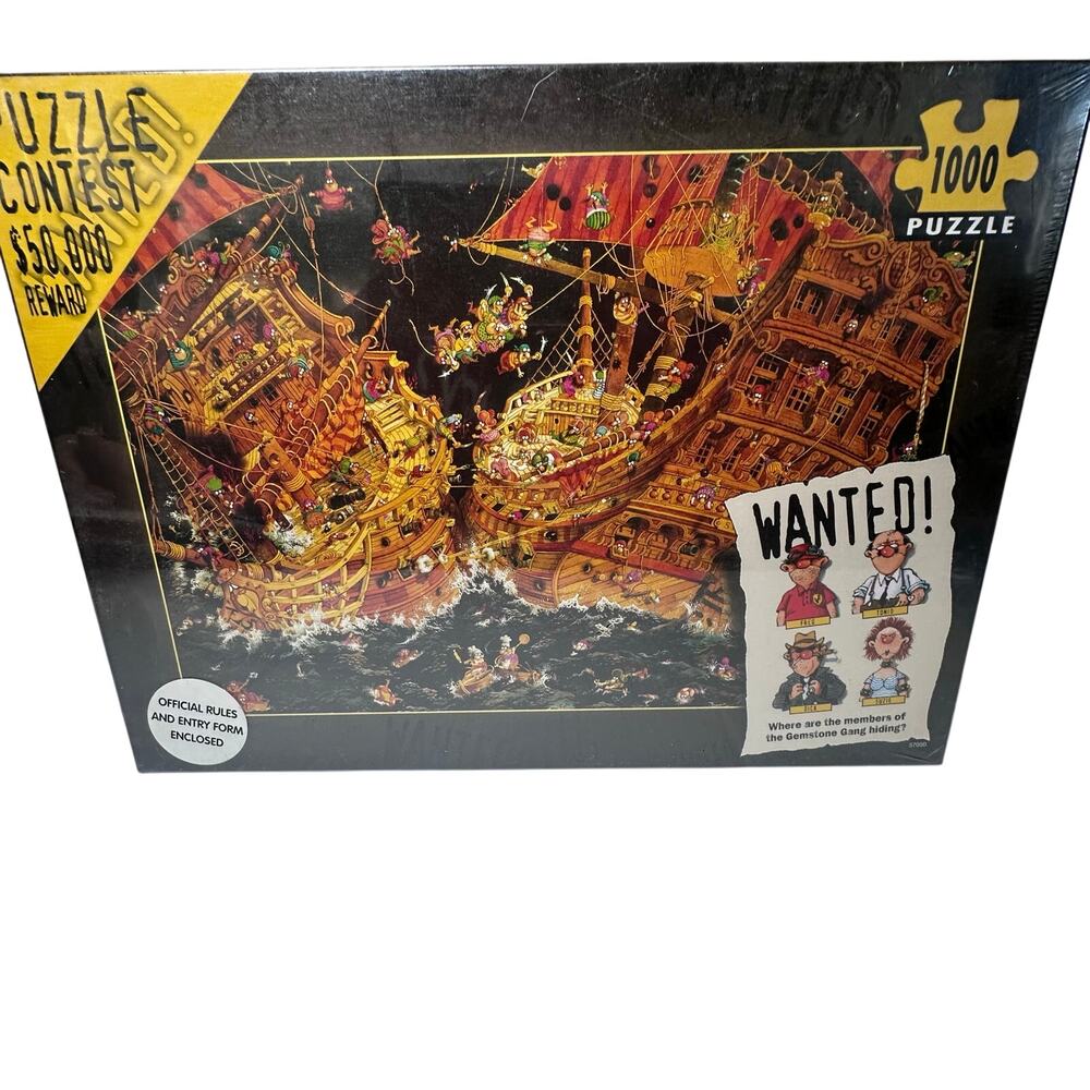 Rare Sealed vintage 2003 “loup” 1000 piece jigsaw puzzle